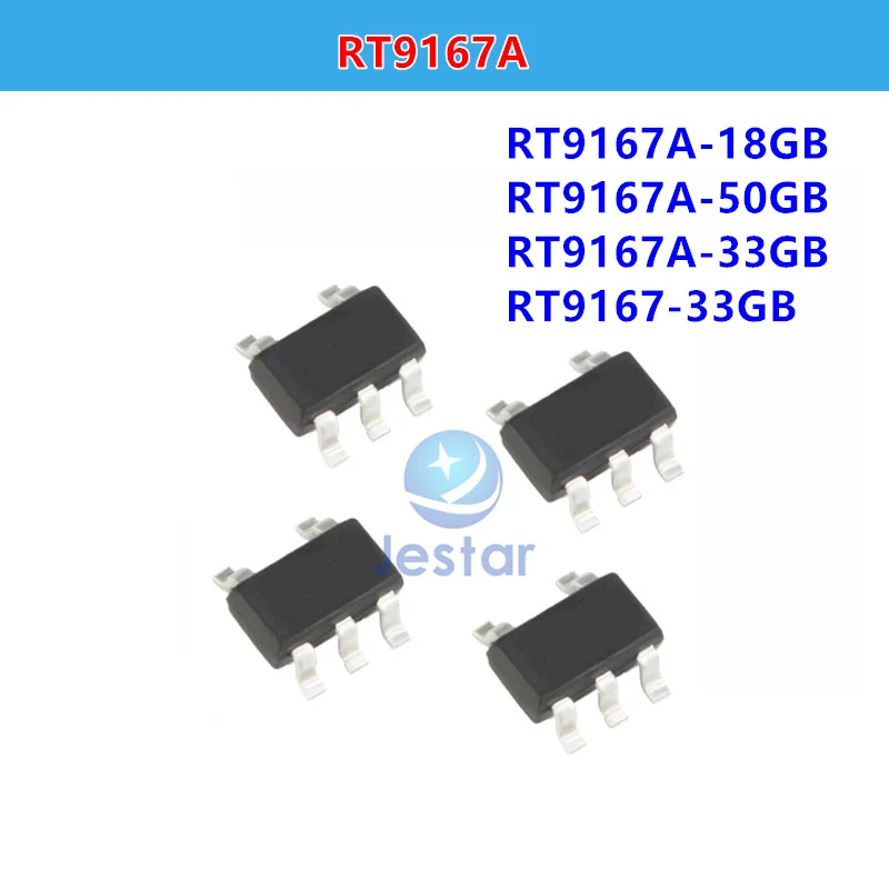 10шт RT9167A-едно 18gb RT9167A-50GB RT9167A-33GB RT9167-33GB SOT23-5