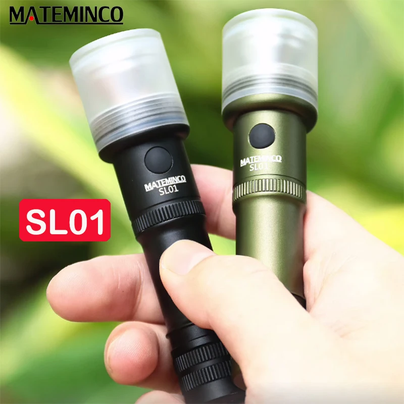 Мултифункционално фенерче Mateminco SL01 1020 LM, Ультракомпактный джобен фенер EDC AA 14500
