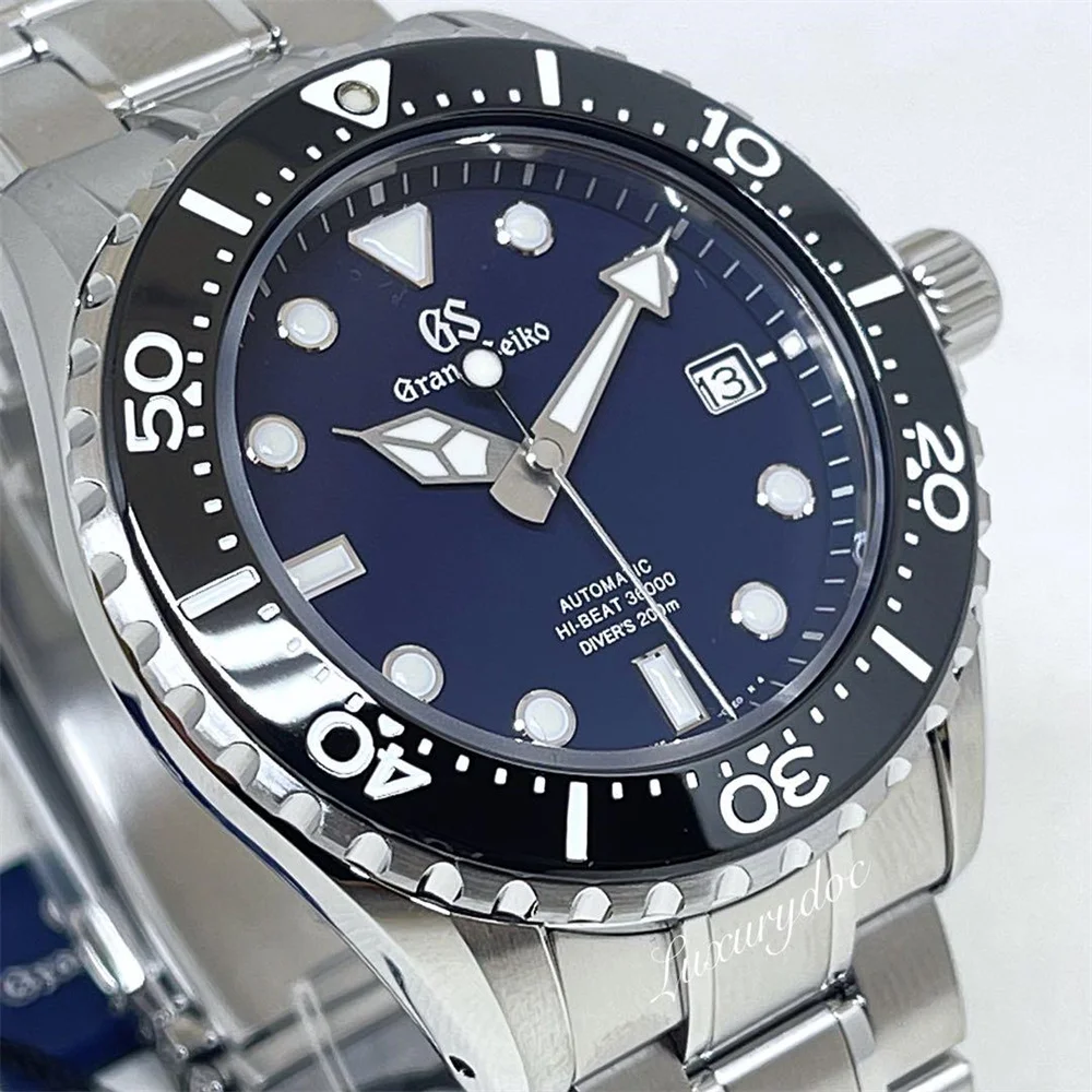 Grand Seiko Хит на продажбите, луксозни маркови мъжки часовник с водоустойчив каишка от неръждаема стомана, Немеханические мъжки кварцов часовник AAA
