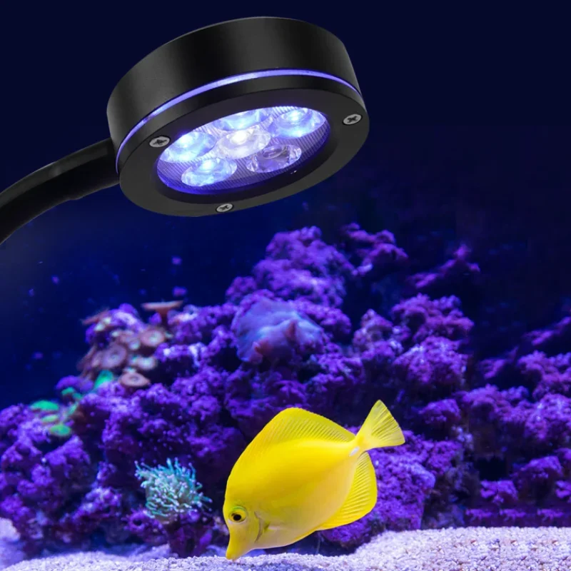 Аквариум, пълен набор от led Риф светлина нано аквариум водни растения лампа с кабелен контролер морски коралов риф резервоар ìќ ë¼ì¡°ëª...